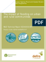 The Impact of Flooding On Urban and Rural Communities