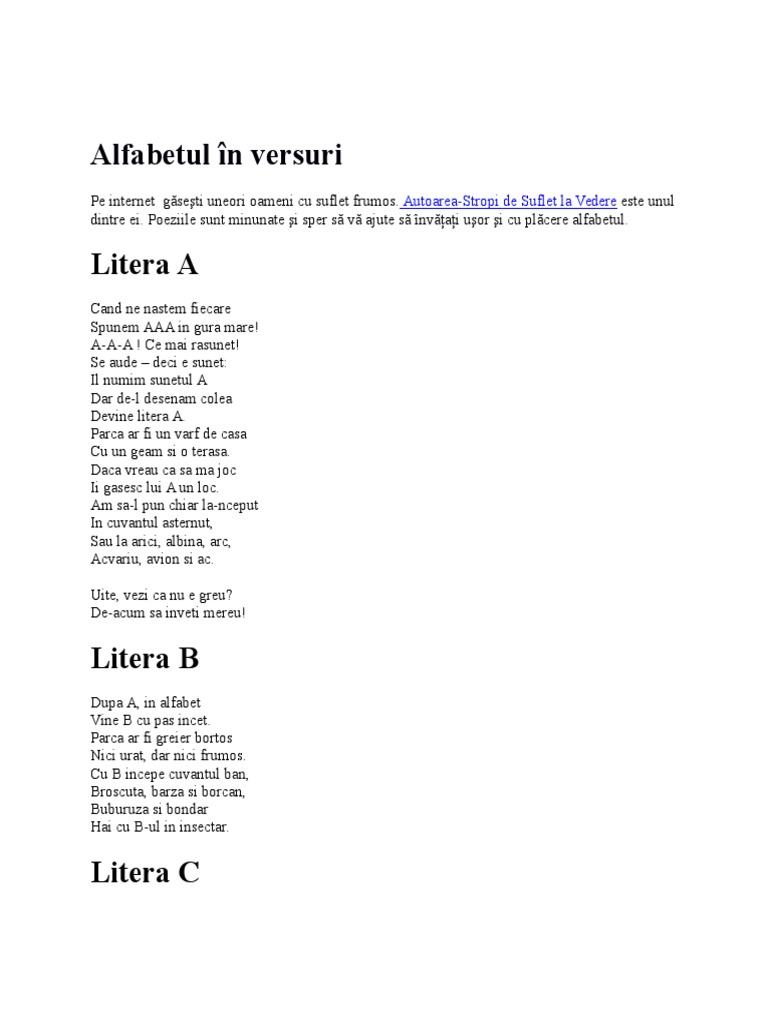 ALFABETUL | PDF