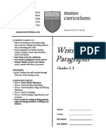 Writing Paragraphs Grades 2 3 PDF