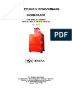 Instruction For Use INCINERATOR 9610 OK IC