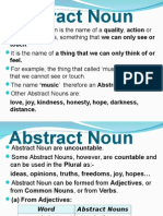 Abstract Nouns