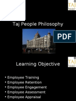 Taj People Philosophy