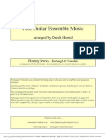 Free Guitar Ensemble Music: Arranged by Derek Hasted