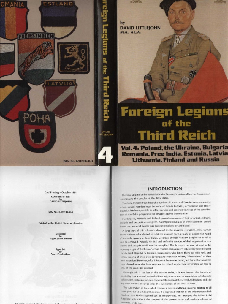 Littlejohn, David - Foreign Legions of The Third Reich