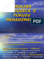 MENADŽMENT - okolina poduzeća