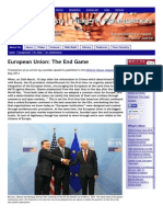 European Union: The End Game