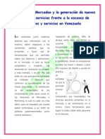 La Gerencia de Mercadeo y La Generación de Nuevos Productos Frente A La Escasez de Productos y Servicios en Venezuela