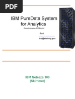 IBM Netezza Appliance Models (Courtesy: WWW - Etraining.guru)