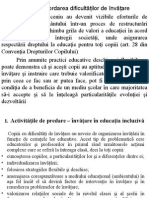 Impactul Dizabilitatii Intelectuale Asupra Inavatarii