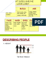 Describing People's Physical Characteristics in Under 40 Words