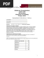 ADM 1340 Midterm Exam Feb1-2013-Solutions