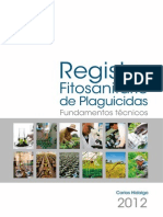 Registro Fitosanitario Plaguicidas 2013