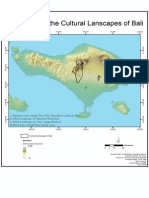 Index Map of The Cultural Landscape of Bali