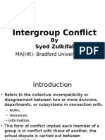 Intergroup Conflict