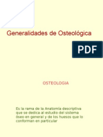 Generalidades de Osteologia