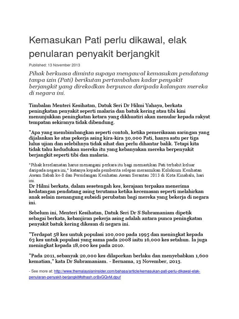 Penyakit Berjangkit Pdf