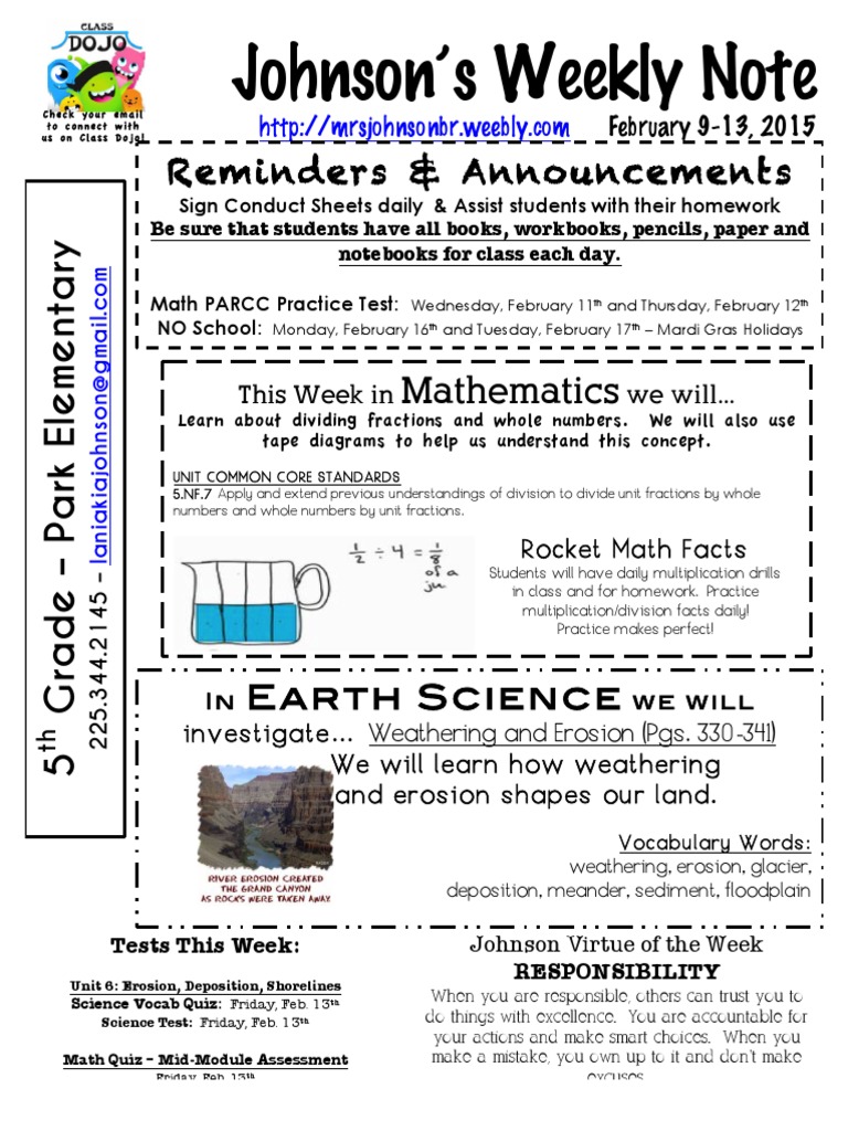 Johnson Weekly Note 2 9 15 | PDF