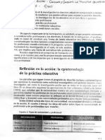 Reflexión en La Acción. La Epistemología de La Práctica Educativa