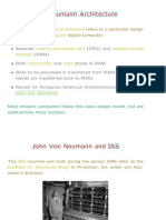 Von Neumann Architecture and its Influence on Modern Computer Design