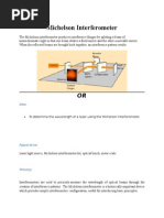 Download Michelson Interferometer by Manish Jaiswal SN255064847 doc pdf