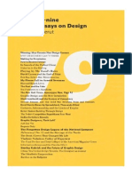 Seventy Nine Short Essays On Design