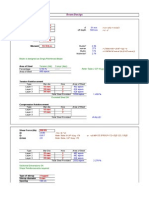 RCC - Design Sheets