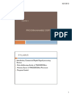 PROGRAMMABLE DSPs