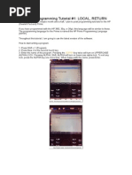 HP Prime Programming Tutorial ABC