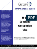 Informational Ebook: H-1B Specialty Occupation Visa