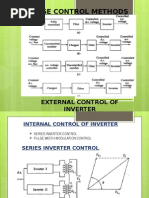 Voltage Control Methods: External Control of Inverter