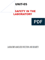 Biosafety in The Laboratory: UNIT-05