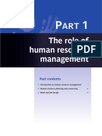 role of hrm