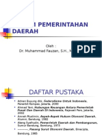 Hukum Pemerintahan Daerah