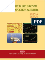 India's Petroleum Exploration and Production Report 2008-09