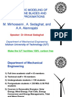 M. Mirhosseini, A. Sedaghat, and A.A. Alemrajabi: Aerodynamic Modeling of Wind Turbine Blades and Linear Approximations