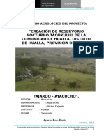 Estudio Agrologico - Tacukullu