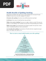 Health Benefits of Quitting Smoking