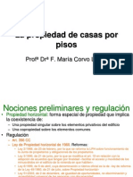 La Propiedad de Casas Por Pisos Tras Reforma 2013