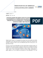 Investigadores Desarrollaron Una Técnica Que Usa Nanopartículas Controladas Magnéticamente para Forzar Células Tumorales A "Autodestruirse" Sin Dañar El Tejido Circundante.