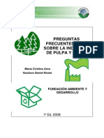 Preguntas Frecuentes - Celulosa y Papel