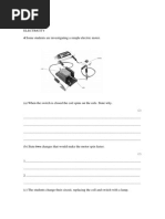 Igcse e Electricity With MSC