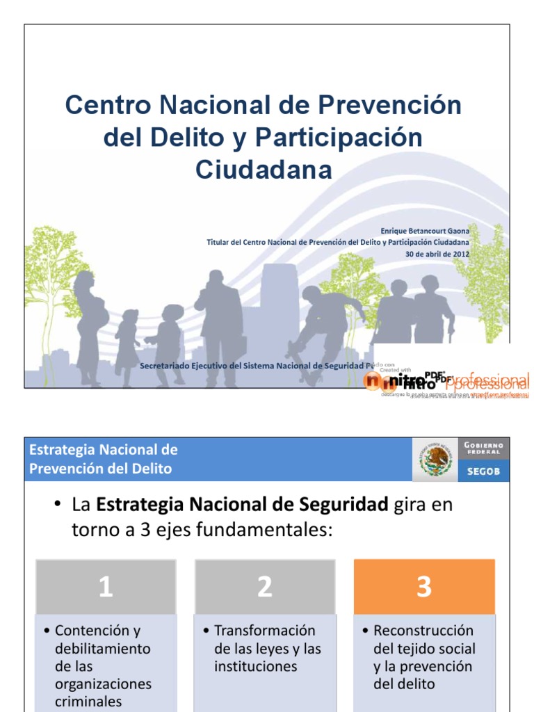 Plan de Prevención Del Delito | PDF | La violencia contra las mujeres ...