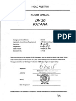 DV-20 Katana Flight Manual