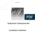 Godly Play® Training Host Site: Working Draft