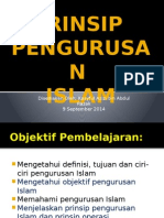 Prinsip Pengurusan Islam