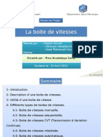 Projet Boite de Vitesses