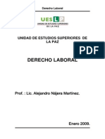 Derecho Laboral - Unidad de Estudios Superiores de La Paz Mx