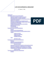 Apuntes de Termodinámica Elemental