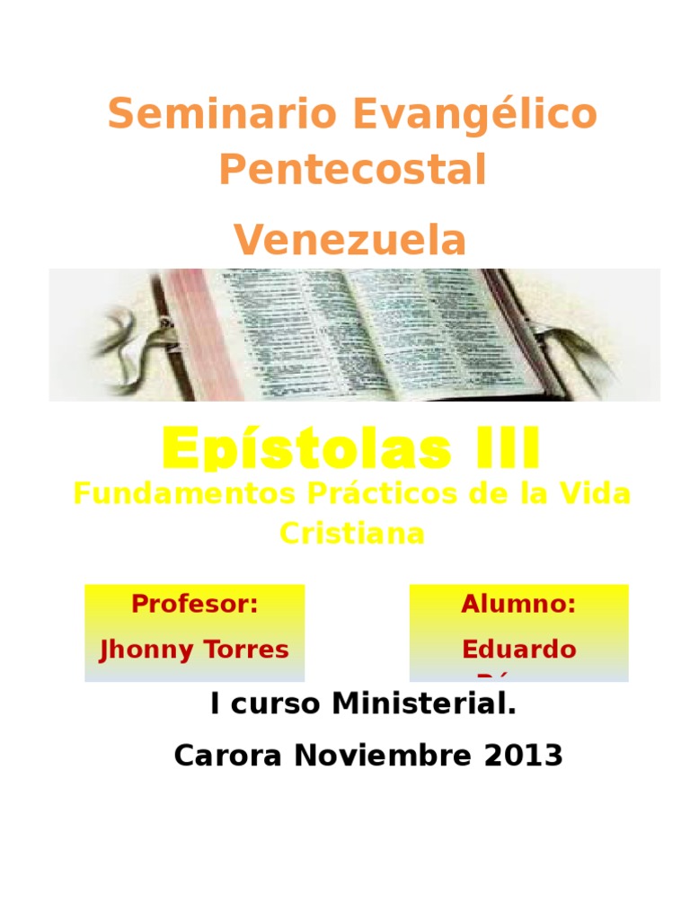 Fundamentos Prácticos de la Vida Cristiana | PDF
