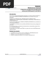 STM32F0 Reference Manual